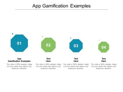 App gamification examples ppt powerpoint presentation ideas graphics tutorials cpb