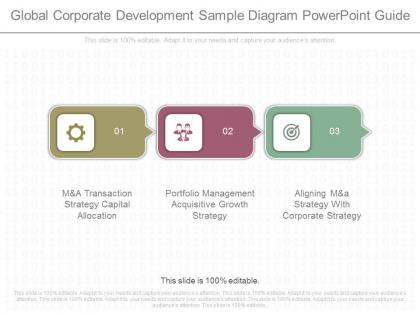 App global corporate development sample diagram powerpoint guide