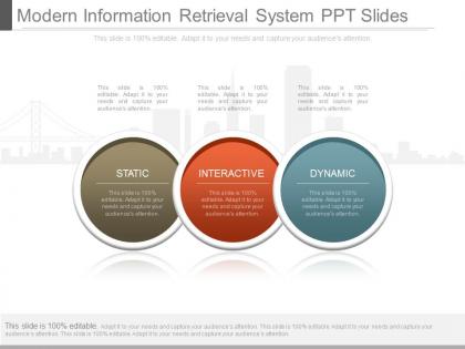 App modern information retrieval system ppt slides