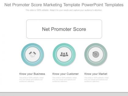 App net promoter score marketing template powerpoint templates