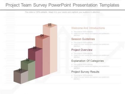 App project team survey powerpoint presentation templates
