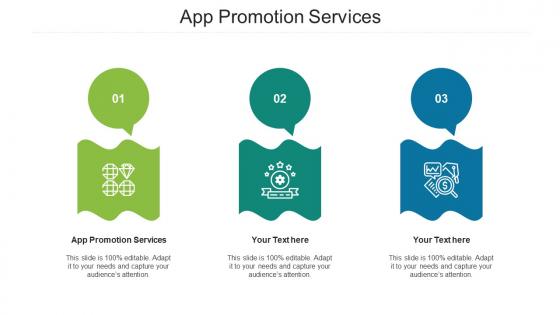 App Promotion Services Ppt Powerpoint Presentation Professional Shapes Cpb