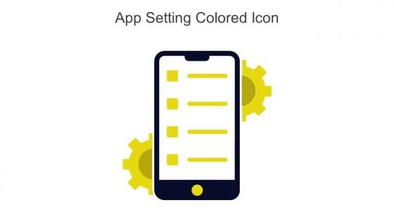 App Setting Colored Icon In Powerpoint Pptx Png And Editable Eps Format