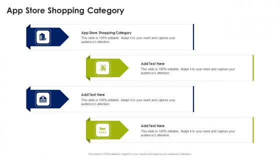 App Store Shopping Category In Powerpoint And Google Slides Cpb