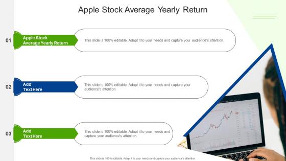 Apple Stock Average Yearly Return In Powerpoint And Google Slides Cpb