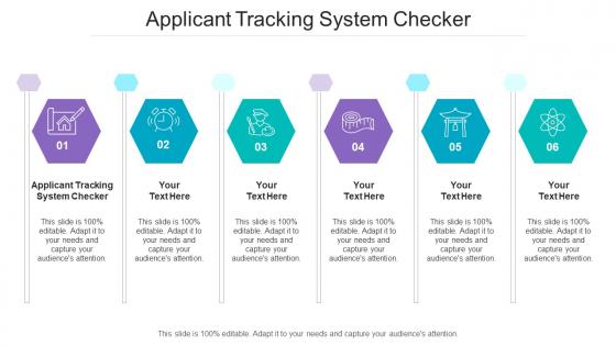 Applicant Tracking System Checker Ppt Powerpoint Presentation Outline Example Introduction Cpb