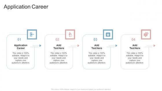 Application Career In Powerpoint And Google Slides Cpb
