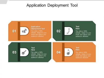 Application deployment tool ppt powerpoint presentation professional visuals cpb