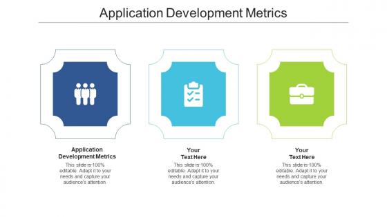 Application development metrics ppt powerpoint presentation gallery master slide cpb
