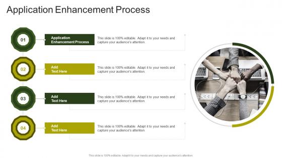 Application Enhancement Process In Powerpoint And Google Slides Cpb