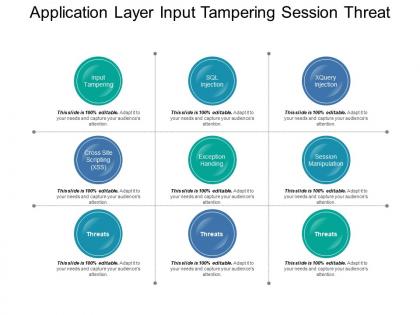 Application layer input tampering session threat