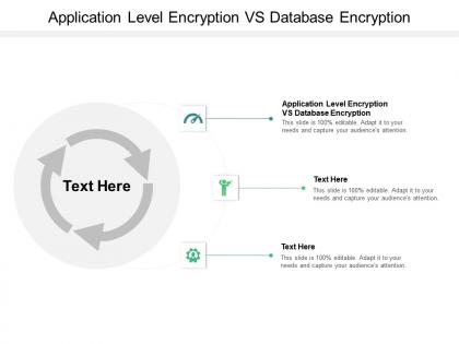 Application level encryption vs database encryption ppt slide download cpb