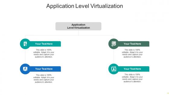 Application level virtualization ppt powerpoint presentation professional templates cpb