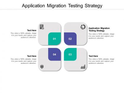 Application migration testing strategy ppt powerpoint presentation model cpb