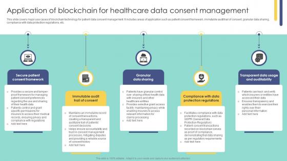 Application Of Blockchain For Healthcare Data Blockchain In Insurance Industry Exploring BCT SS
