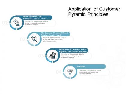 Application of customer pyramid principles