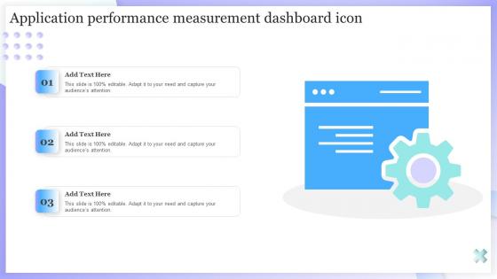 Application Performance Measurement Dashboard Icon
