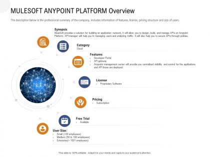 Application programming interfaces overview mulesoft anypoint platform overview ppt powerpoint aids