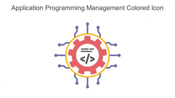 Application Programming Management Colored Icon In Powerpoint Pptx Png And Editable Eps Format