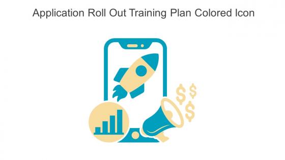 Application Roll Out Training Plan Colored Icon In Powerpoint Pptx Png And Editable Eps Format