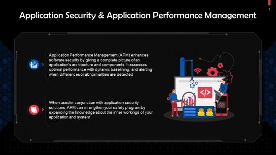 Application Security And Application Performance Management Training Ppt