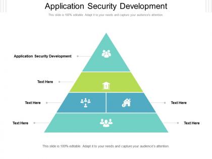 Application security development ppt powerpoint presentation summary example file cpb
