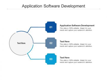 Application software development ppt powerpoint presentation file inspiration cpb
