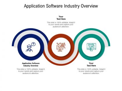 Application software industry overview ppt powerpoint presentation slides designs cpb