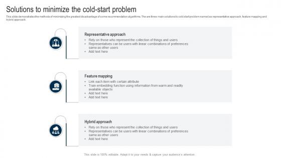 Applications Of Filtering Techniques Solutions To Minimize The Cold Start Problem