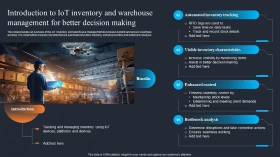 Applications Of IOT Introduction To IOT Inventory And Warehouse Management IOT SS