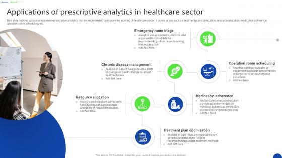 Applications Of Prescriptive In Healthcare Unlocking The Power Of Prescriptive Data Analytics SS