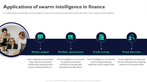 Applications Of Swarm Intelligence In Finance Swarm Intelligence For Business AI SS