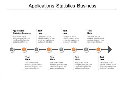 Applications statistics business ppt powerpoint presentation layouts themes cpb