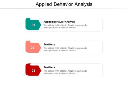 Applied behavior analysis ppt powerpoint presentation visual aids example file cpb
