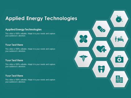 Applied energy technologies ppt powerpoint presentation show templates