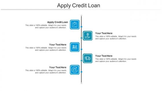 Apply credit loan ppt powerpoint presentation show background images cpb