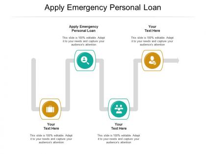 Apply emergency personal loan ppt powerpoint presentation layouts graphics download cpb