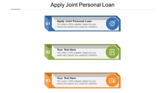 Apply joint personal loan ppt powerpoint presentation gallery microsoft cpb