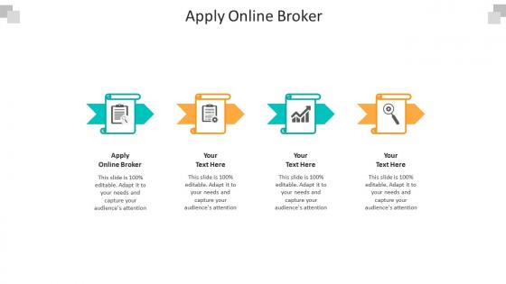 Apply online broker ppt powerpoint presentation model slide download cpb