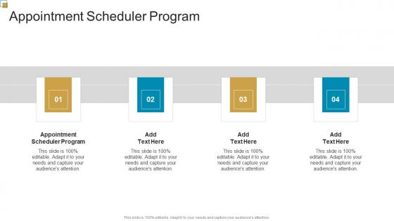 Appointment Scheduler Program In Powerpoint And Google Slides Cpb