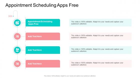Appointment Scheduling Apps Free In Powerpoint And Google Slides Cpb