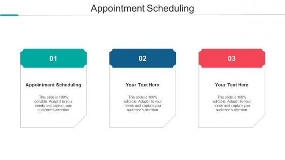 Appointment Scheduling Ppt Powerpoint Presentation Infographic Template Format Cpb