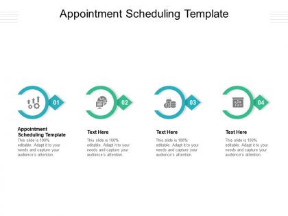 Appointment scheduling template ppt powerpoint presentation templates cpb