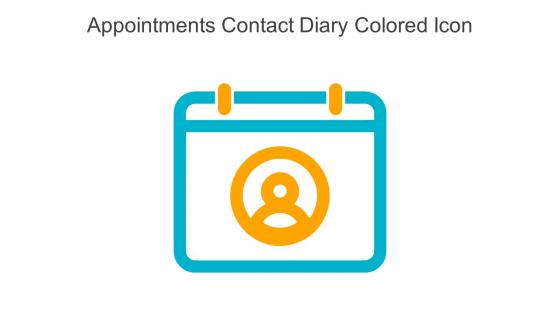 Appointments Contact Diary Colored Icon In Powerpoint Pptx Png And Editable Eps Format