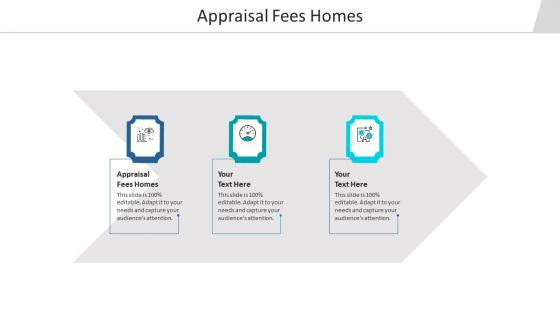 Appraisal fees homes ppt powerpoint presentation portfolio smartart cpb