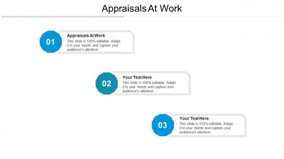 Appraisals at work ppt powerpoint presentation file outfit cpb