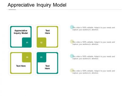 Appreciative inquiry model ppt powerpoint presentation infographic cpb
