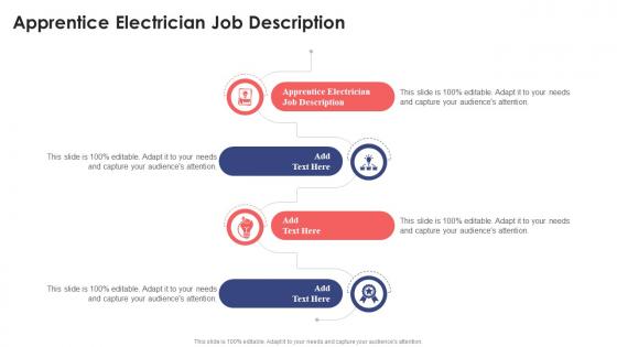 Apprentice Electrician Job Description In Powerpoint And Google Slides Cpp