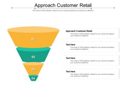 Approach customer retail ppt powerpoint presentation outline gridlines cpb