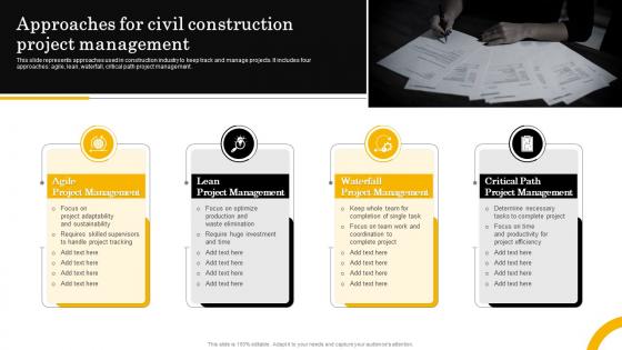 Approaches For Civil Construction Project Management